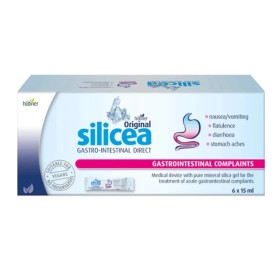 Hubner Silicea Gastro Intestinal Gel για την Αντιμετώπιση Γαστρεντερικών Παθήσεων 6x15ml