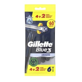 Gillette Blue 3 Smooth Ξυραφάκια Μιας Χρήσης, 4 2τμχ