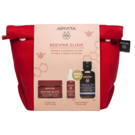 Apivita Beevine Elixir Πακέτο Wrinkle & Firmness Lifting Cream Light 50ml & Δώρο Serum 10ml & Cleansing Foam 75ml