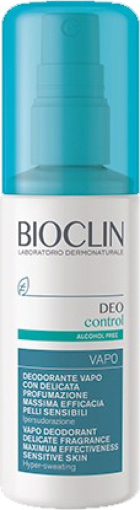 BIOCLIN Deo Control Alcohol Free Vapo Spray, Αποσμητικό Σπρέι για Έντονη Εφίδρωση 100ml