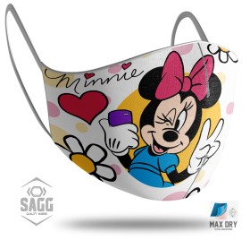 Γυναικεία Μάσκα Προστασίας Minnie Mouse 2, SAGG