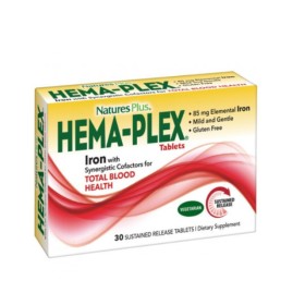 Natures Plus HEMA PLEX 30 ταμπλέτες