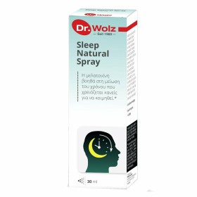 POWER HEALTH Dr. Wolz Sleep Natural Spray Συμπλήρωμα Διατροφής σε Σπρέυ για Καλό & Ποιοτικό Ύπνο 30ml