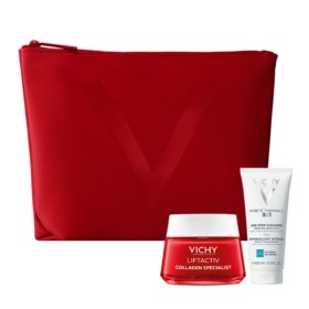 Vichy Πακέτο Liftactiv Collagen Specialist Κρέμα Ημέρας 50ml &  Δώρο Γαλάκτωμα Καθαρισμού 3σε1 100ml & Νεσεσέρ