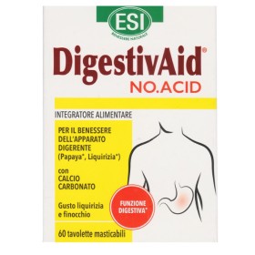 Esi Digestiv Aid No Acid 60 Mασώμενες Ταμπλέτες