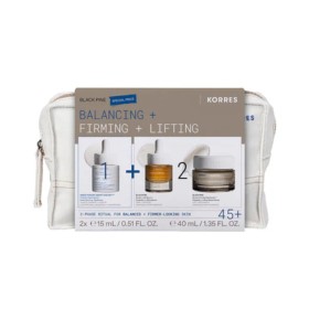 Korres Πακέτο Black Pine Serum 15ml & Day Cream 40ml & Yoghurt Serum 15ml