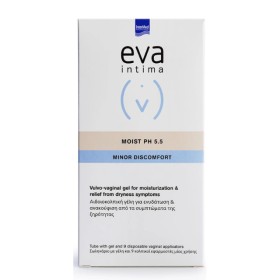 Intermed Eva Intima Minor Discomfort Moist pH 5.5 Κολπική Γέλη 50gr & 9 εφαρμοστές