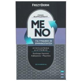Frezyderm Meno Συμπλήρωμα Διατροφής Για Γυναίκες Στην Εμμηνόπαυση, 30 Καψάκια