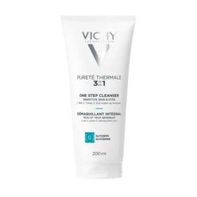 Vichy Purete Thermale 3 in 1 One Step Cleanser for Sensitive Skin Γαλάκτωμα Καθαρισμού Για Ευαίσθητη Επιδερμίδα 200ml