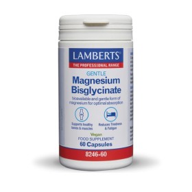 Lamberts Gentle Magnesium Bisglycinate Δισγλυκινικό Μαγνήσιο 60 κάψουλες 8246-60