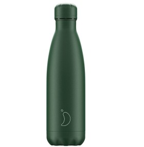 CHILLYS Μπουκάλι Θερμός Ανοξείδωτο Πράσινο All Matte Green, 500ml