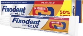 Fixodent Pro Plus Στερεωτική Κρέμα Για Ολικές και Μερικές Τεχνητές Οδοντοστοιχίες 60gr (50% Επιπλέον Προϊόν)