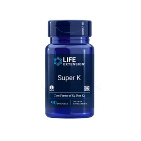 Life Extension Super K Συμπλήρωμα Διατροφής Με Βιταμίνη Κ2 & Κ1, 90 Κάψουλες