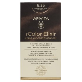 Apivita My Color Elixir Νο 6.35 Βαφή Μαλλιών Μόνιμη Ξανθό Σκούρο Μελί Μαονί