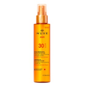 NUXE Sun Tanning Oil SPF30 For Face And Body Λάδι Μαυρίσματος για Πρόσωπο & Σώμα, 150ml