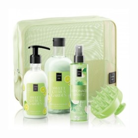 Lavish Care Sweet Citrus Body Care Πακέτο Περιποίησης Σώματος & Δώρο Νεσεσέρ 1τεμ