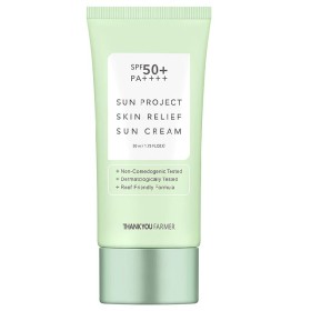 Thank You Farmer Sun Project Skin-Relief Sun Cream SPF50+ Αντηλιακό Προσώπου, 50ml