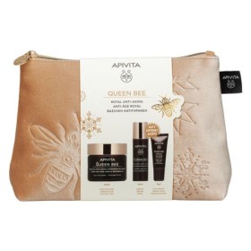Apivita Πακέτο Queen Bee Anti-Aging Rich Cream 50ml & Δώρο Serum 10ml + Eye Cream 5ml