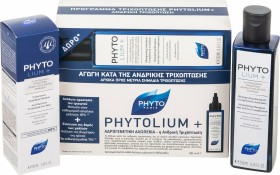 PHYTO Promo Phytolium Anti-Hair Loss Men για την Κληρονομική Τριχόπτωση Ανδρών 100ml & Shampoo, Τονωτικο Σαμπουάν 250ml