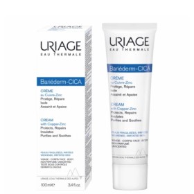 Uriage Bariederm Cica-Creme Reparatrice Cu-Zn Επανορθωτική Κρέμα για Όλη την Οικογένεια, για Πρόσωπο & Σώμα, 100ml