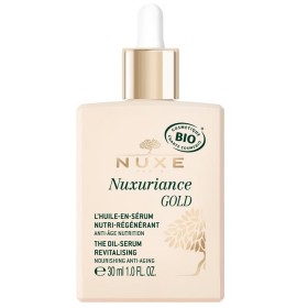 Nuxe Nuxuriance Gold Oil-Serum Revitalising Αντιγηραντικός Ορός Προσώπου Για Ξηρή Επιδερμίδα, 30ml