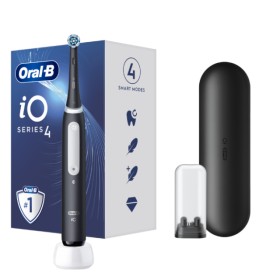 Procter & Gamble Oral-B Ηλεκτρική Οδοντοβουρτσα iO Series 5 Black Magnetic Μαύρη με Θήκη Ταξιδιού 1τμχ
