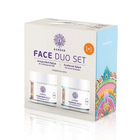 GARDEN Face Duo Set Πακετο 1+1 Anti-Wrinkle Cream Αντιρυτιδική Κρέμα Για Πρόσωπο & Μάτια 50ml + Moisturizing Cream Ενυδατική Κρέμα Με Λευκό Νούφαρο Για Πρόσωπο & Μάτια 50ml