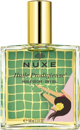 NUXE Huile Prodigieuse Limited Edition Yellow, Ξηρό Λάδι Για Πρόσωπο Σώμα & Μαλλιά Κίτρινο 100ml