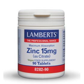 Lamberts Zinc Citrate 15mg 90 Ταμπλέτες 8282-90