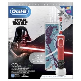 Oral-B Ηλεκτρική Οδοντόβουρτσα Παιδική Επαναφορτιζόμενη Special Edition Star Wars Kids 3+, 1τεμ.