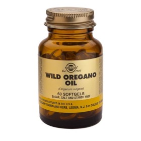 Solgar Wild Oregano Oil Συμπλήρωμα Διατροφής, 60 Μαλακές Κάψουλες