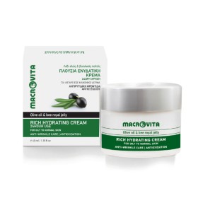 Macrovita Rich Hydrating Cream με Λάδι Ελιάς & Βασιλικό Πολτό 50ml