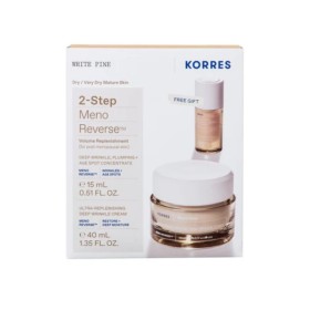 Korres 2-Step Meno Reverse White Pine Πακέτο με Αντιρυτιδική Κρέμα Προσώπου Ημέρας 40ml & Δώρο Αντιρυτιδικό Serum 15ml