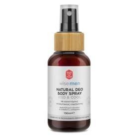 Vican Wise Men Natural Deo Body Spray Iced & Cool Ανδρικό Αποσμητικό Για Το Σώμα & Την Ευαίσθητη Περιοχή, 100ml