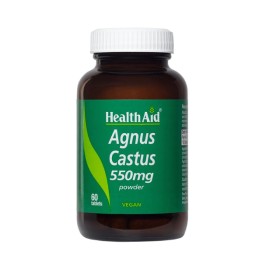 Health Aid Agnus Castus 550mg για την Ισορροπία του Γυναικείου Κύκλου 60 Ταμπλέτες