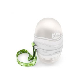 CHICCO Διπλή Θήκη Πιπίλας 0+ Λευκό
