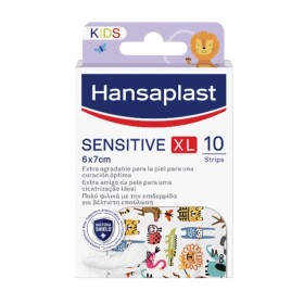 Hansaplast Sensitive Xl Αυτοκόλλητα Επιθέματα για Παιδιά 6x7 10τμχ