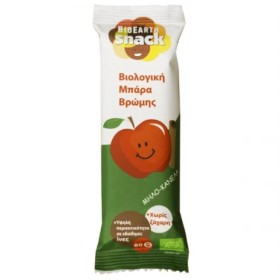 BioEarth Βιολογική Μπάρα Βρώμης με Γεύση Μήλο - Κανέλα 60gr