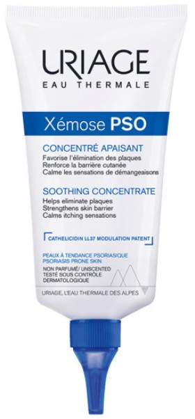 Uriage Xemose PSO Soothing Concentrate Cream, Κρέμα για Επιδερμίδες με Τάση για Ψωρίαση, 150ml