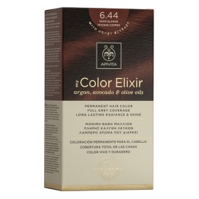 APIVITA My Color Elixir Νο 6.44 Βαφή Μαλλιών Μόνιμη Ξανθό Σκούρο Έντονο Χάλκινο