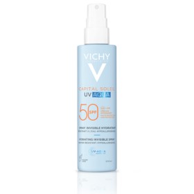 Vichy Capital Soleil UV Aqua Hydrating Invisible Spray SPF50 Αντηλιακό για Πρόσωπο & Σώμα 200ml