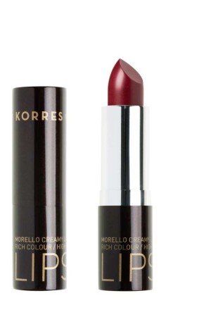 KORRES Morello Creamy Lipstick 27 Ruby Crystal Κρεμώδες Κραγιόν 3,5gr