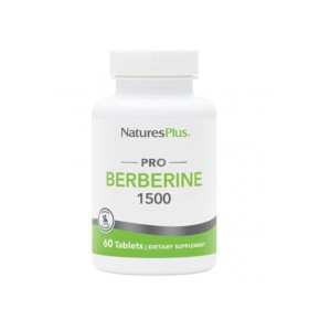 Natures Plus Pro Berberine 1500mg Συμβάλει στην Ρύθμιση της Γλυκόζης 60 Ταμπλέτες
