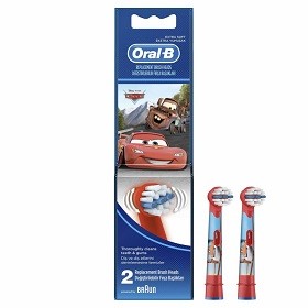 Oral-B Παιδικές Ανταλλακτικές Κεφαλές Kids Cars Replacement Brush Heads Αυτοκινητάκια , 2 τεμάχια