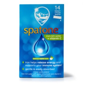 Power Health Spatone Iron-Rich Water With Vitamin C με Γεύση Πράσινο Μήλο 14 φακελάκια x 25ml