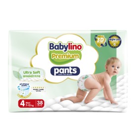 Babylino Premium Pants Ultra Soft Maxi No4 (7-13 Kg) Πάνες Βρακάκι 38τμχ