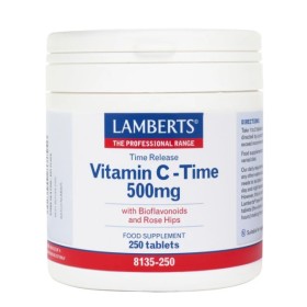 Lamberts Vitamin C Time Release 500mg 250 ταμπλέτες 8135-250