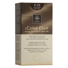 APIVITA My Color Elixir Νο 8.38 Βαφή Μαλλιών  Μόνιμη Ξανθό Ανοιχτό Μελί Περλέ