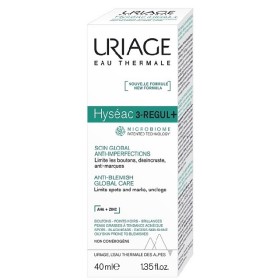 Uriage Hyseac 3-REGUL+ Anti-Blemish Global Care Ολοκληρωμένη Φροντίδα Κατά Των Ατελειών, 40ml