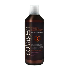 Collagen Pro-Active Liquid Strawberry Πόσιμο Κολλαγόνο με Γεύση Φράουλα 600ml